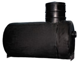 Сборный горизонтальный жироуловитель