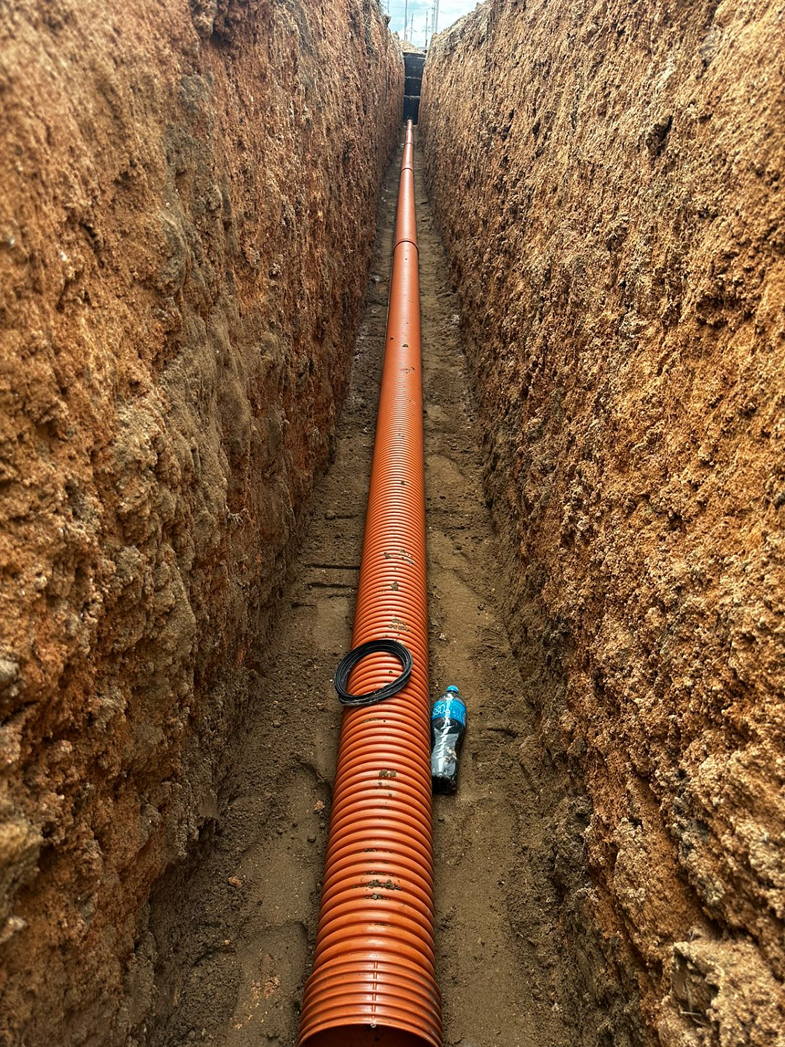 Прокладка канализационных сетей в селе Аксу-Аюлы Карагандинской области» 2024 год