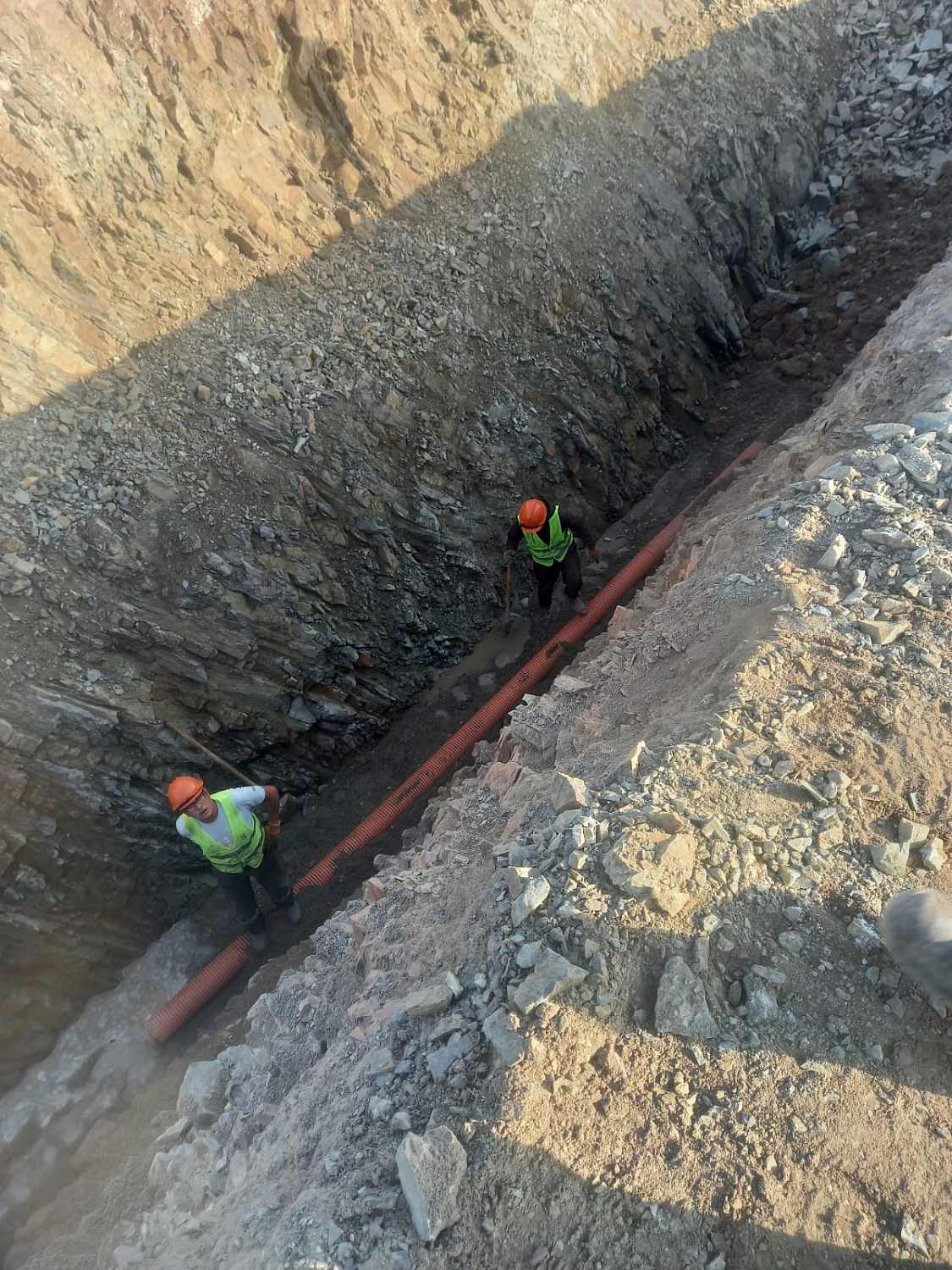 Прокладка канализационных сетей в селе Аксу-Аюлы Карагандинской области» 2024 год